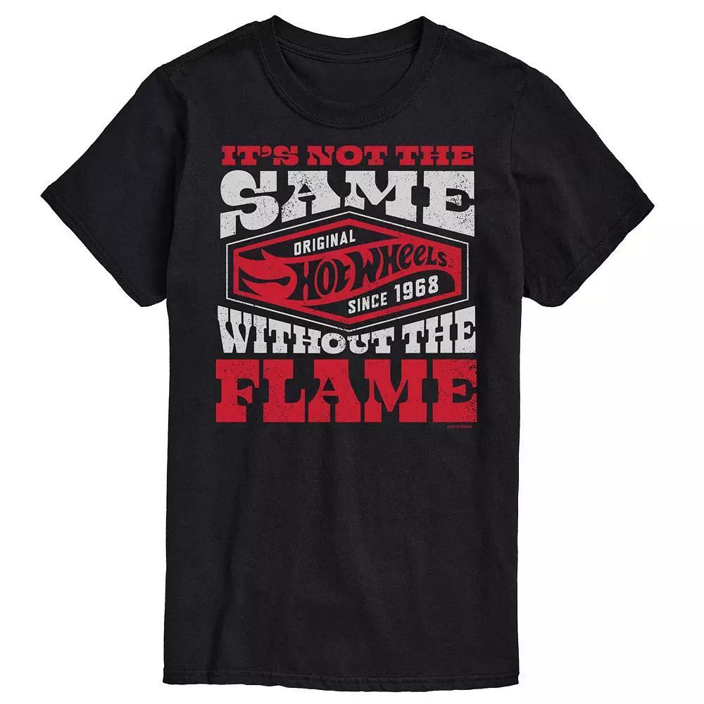 Big & Tall Hot Wheels Not The Same Without Flame Graphic Tee, Men's,  Product Image