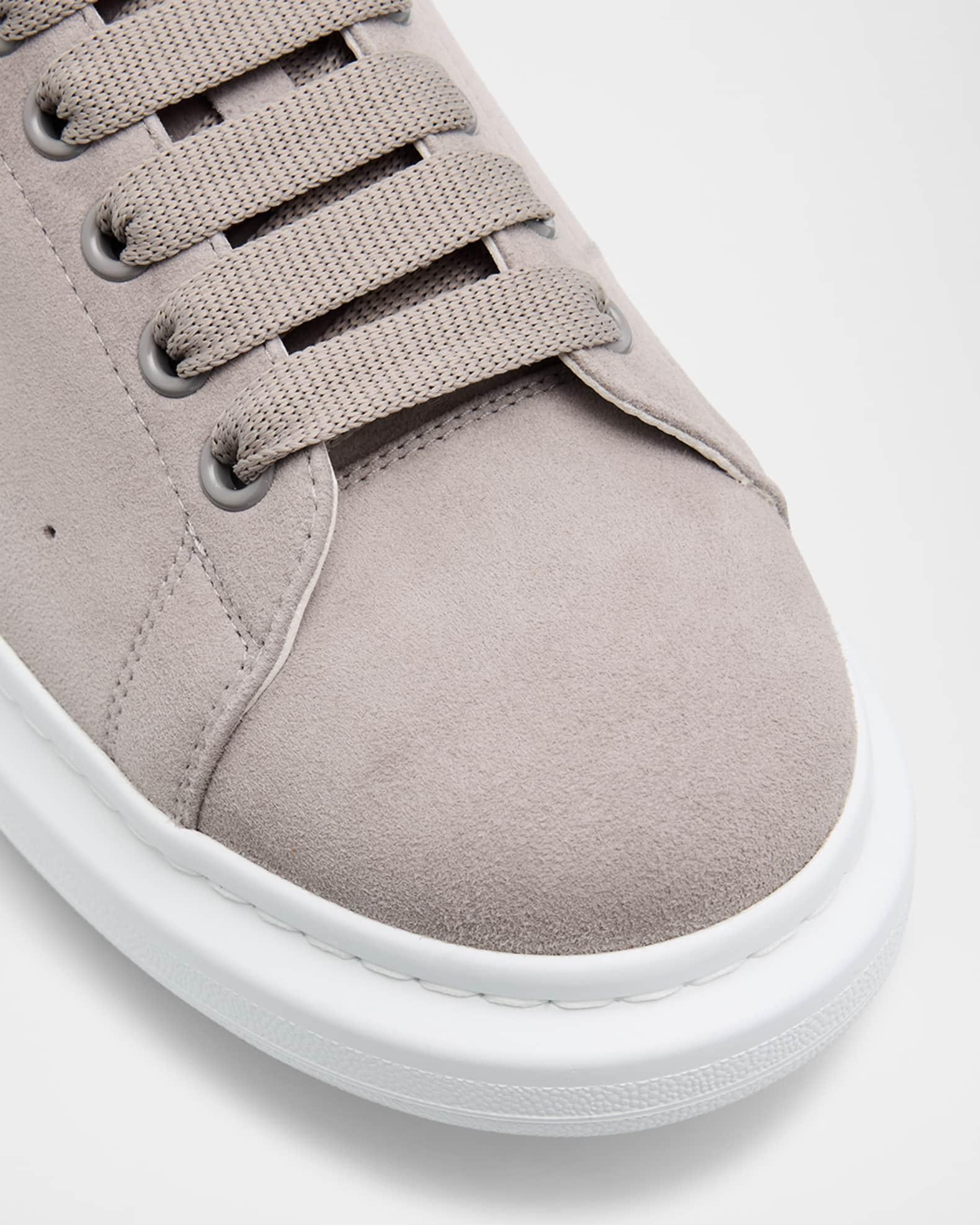 Men's Oversized Suede Low-Top Sneakers Product Image