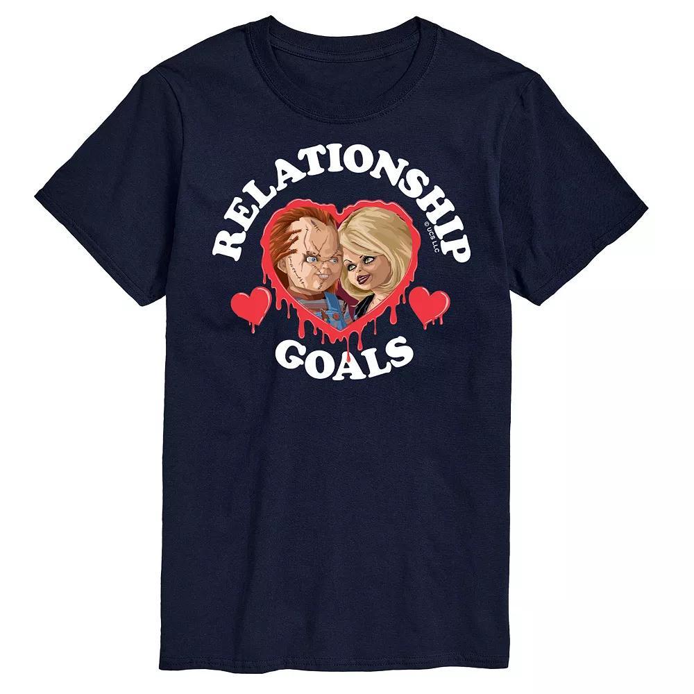 Big & Tall Chucky Relationship Goals Graphic Tee, Men's,  Product Image