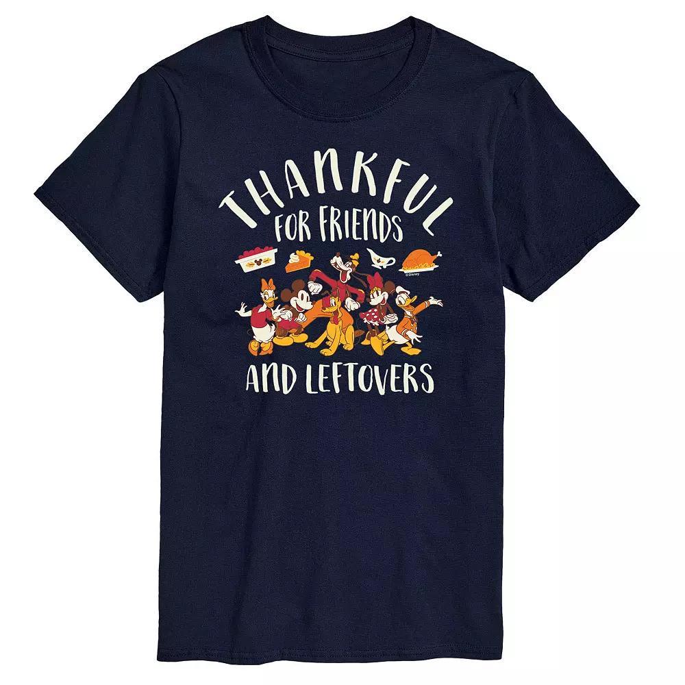 Disney's Mickey Mouse and Friends Big & Tall Friends And Leftovers Graphic Tee, Men's,  Product Image