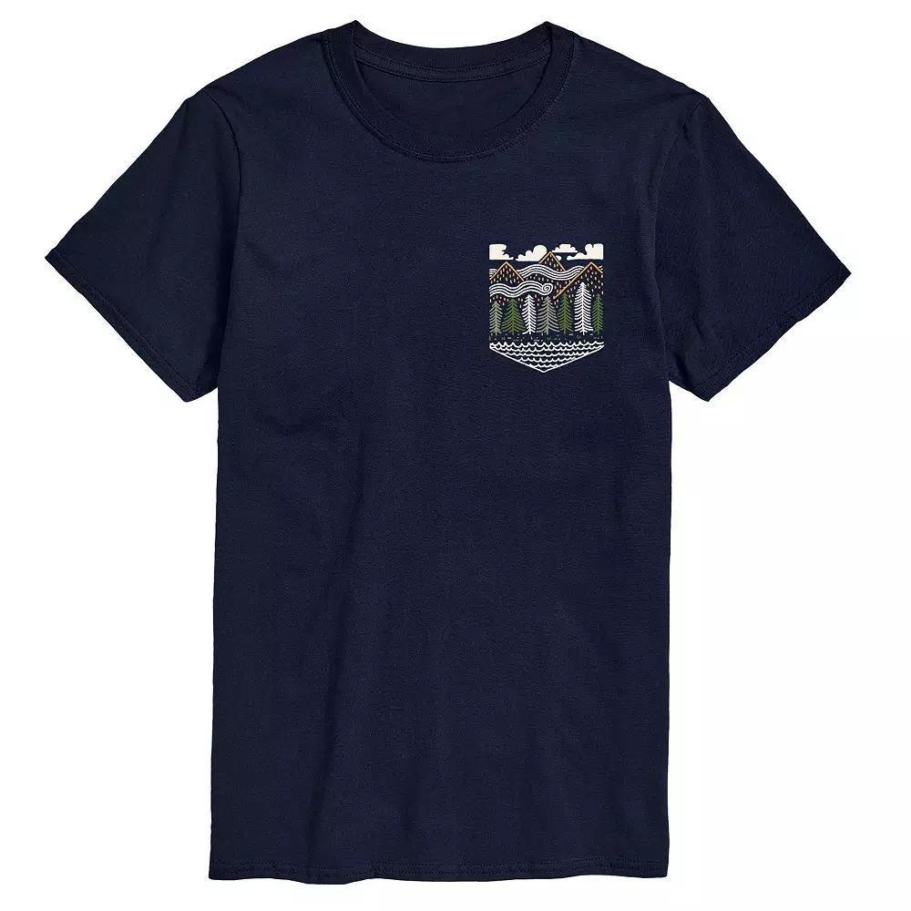 Men's Mountain Line Art Tee,  Product Image