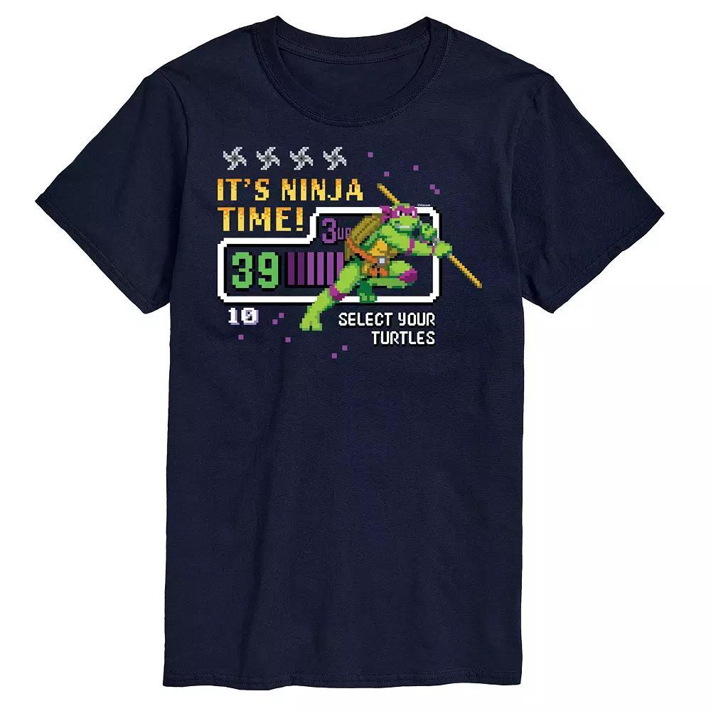 Men's Teenage Mutant Ninja Turtles Donnie Graphic Tee, Size: Large, Blue Product Image