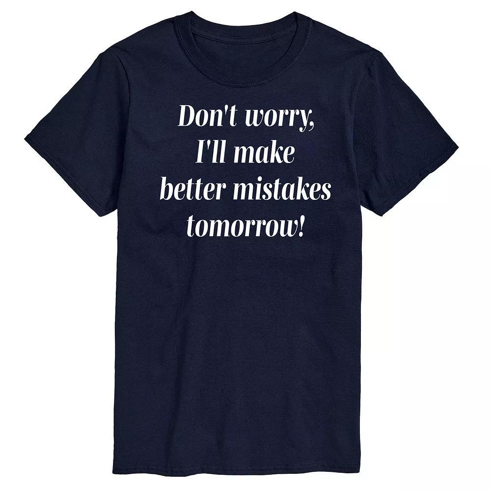 Men's Better Mistakes Tomorrow Graphic Tee,  Product Image