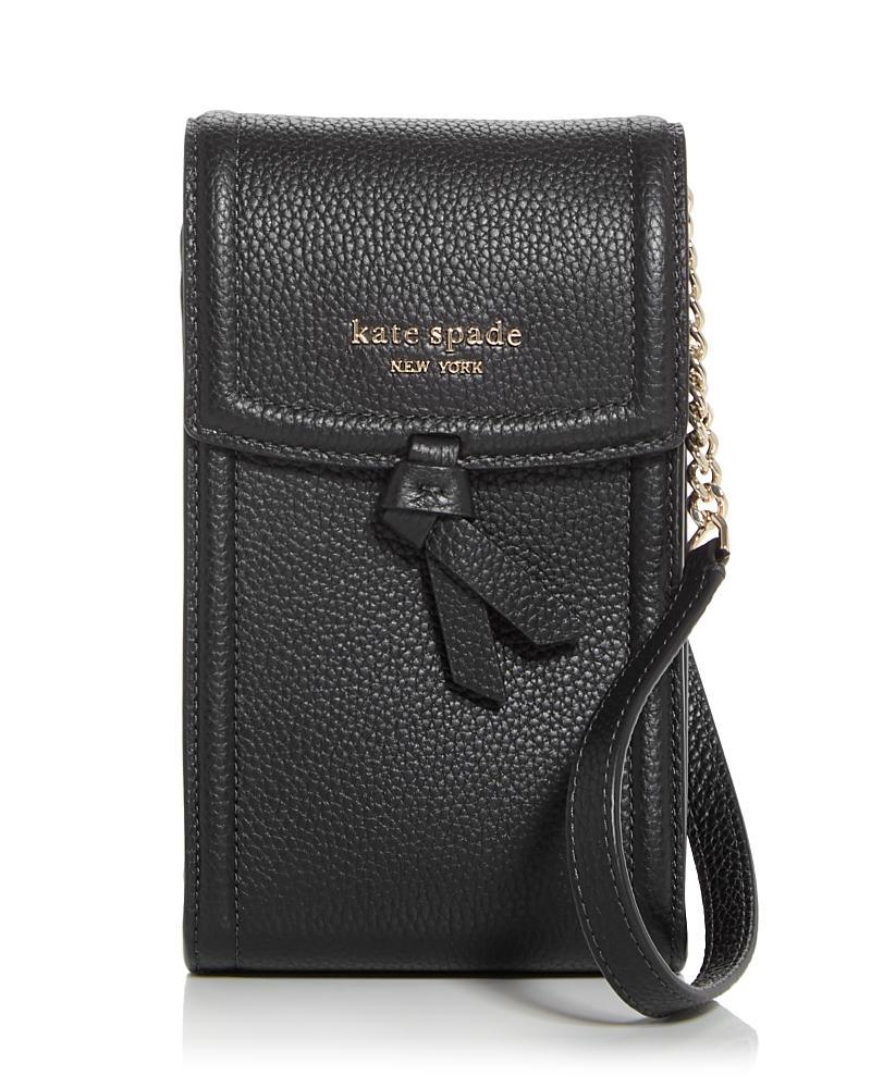 kate spade new york Knott Leather Phone Crossbody Bag Product Image