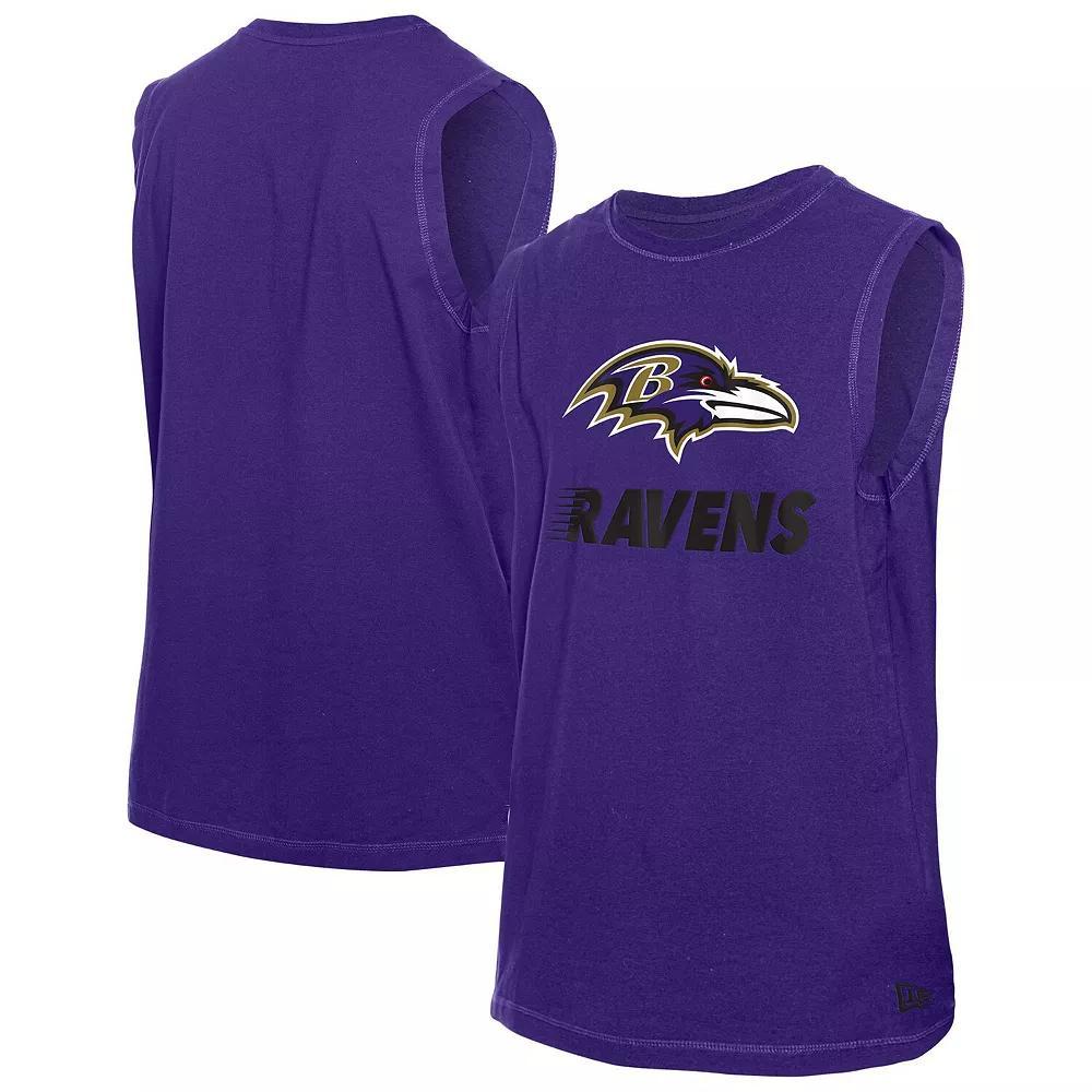 Men's New Era Purple Baltimore Ravens Leisure Collection Tank Top,  Product Image