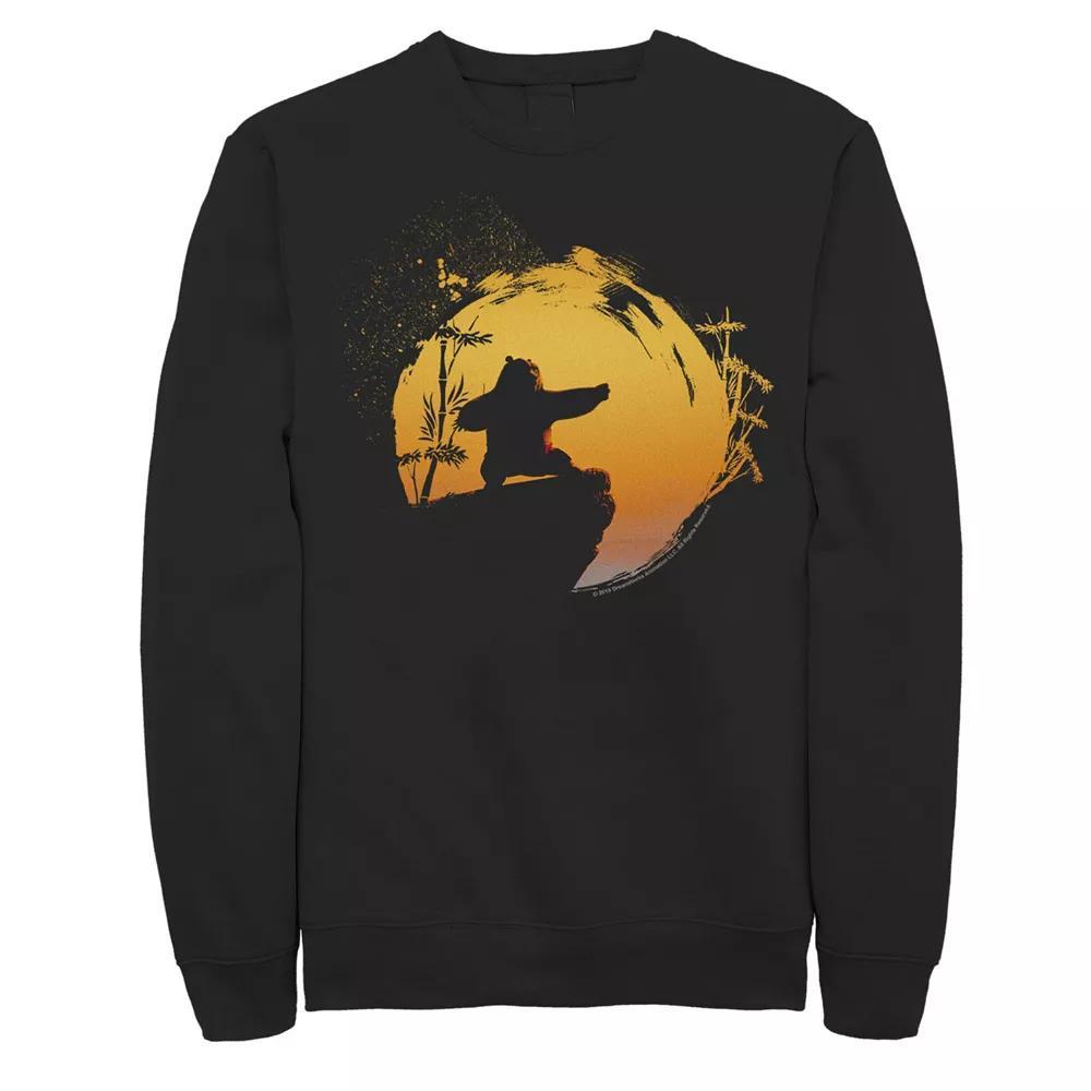 Men's Kung Fu Panda Po Tai Chi Sunset Silhouette Sweatshirt,  Product Image