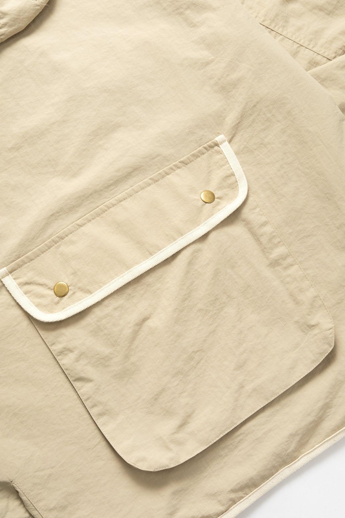 Blacksmith - Crinkle Hunter Jacket - Beige Product Image