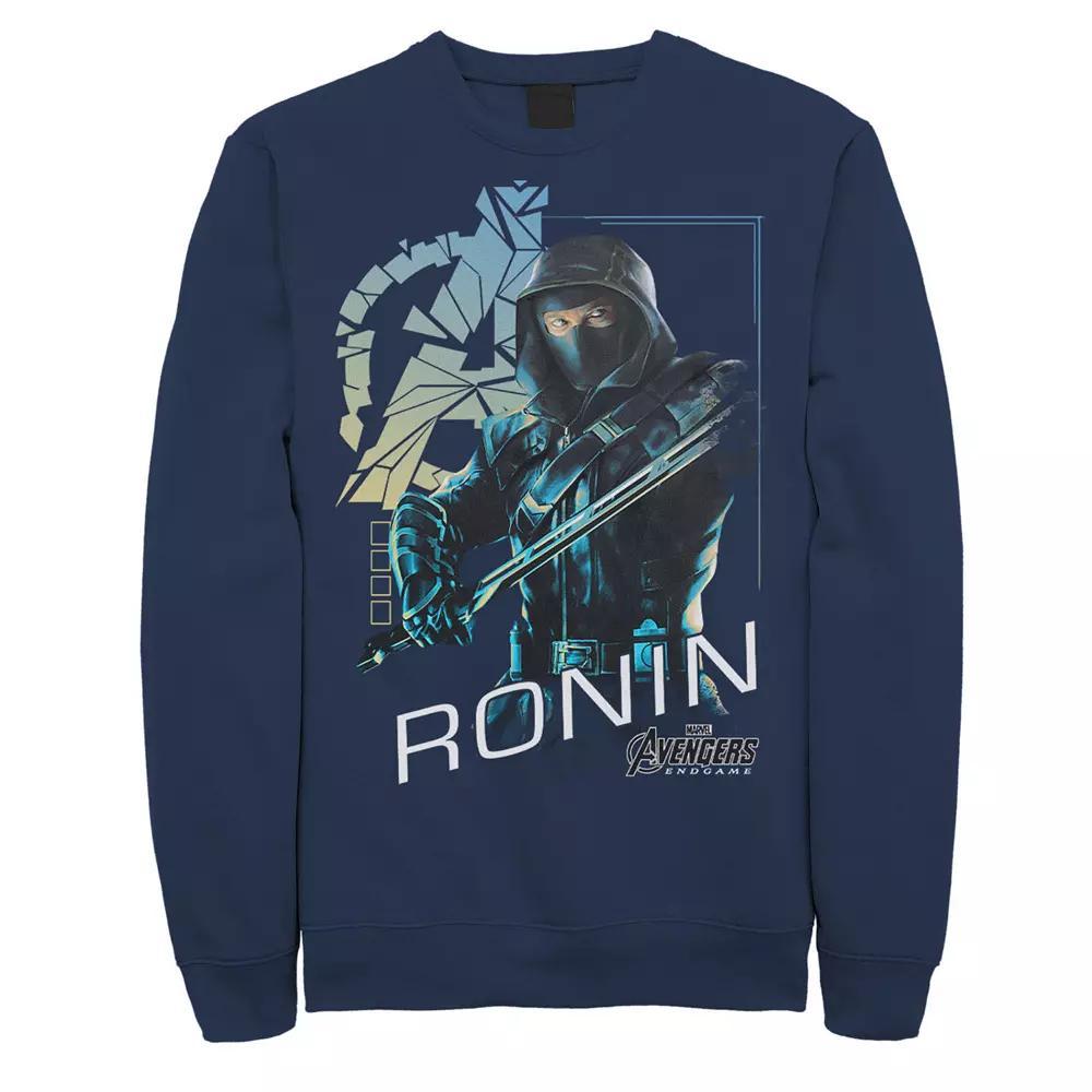 Men's Marvel Avengers Endgame Ronin Shattered Logo Sweatshirt,  Product Image