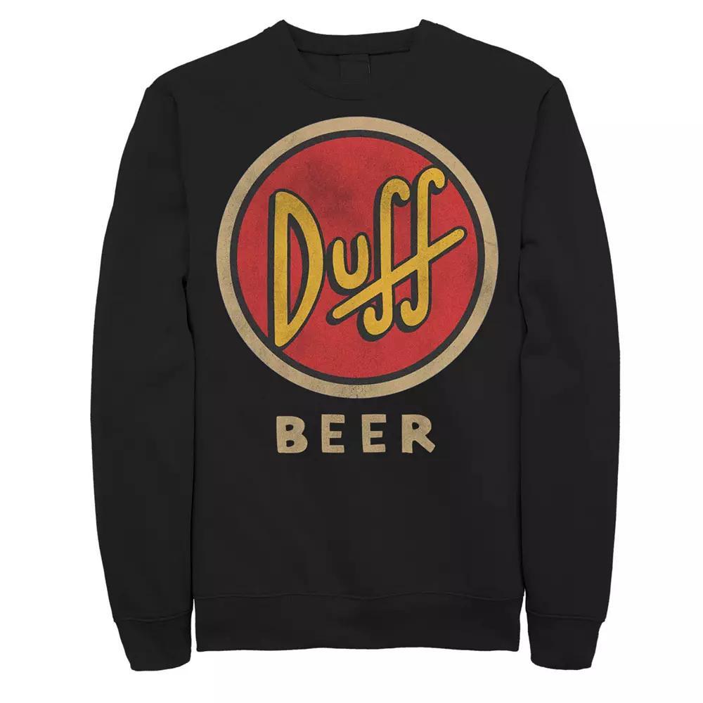 Men's The Simpsons Duff Beer Sweatshirt,  Product Image