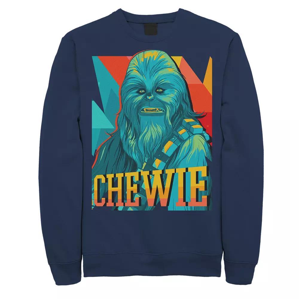 Men's Star Wars Chewie Retro Portrait Sweatshirt,  Product Image