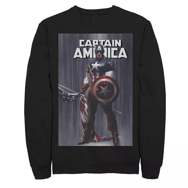 Men's Marvel Paint Drip Logo Sweatshirt,  Product Image