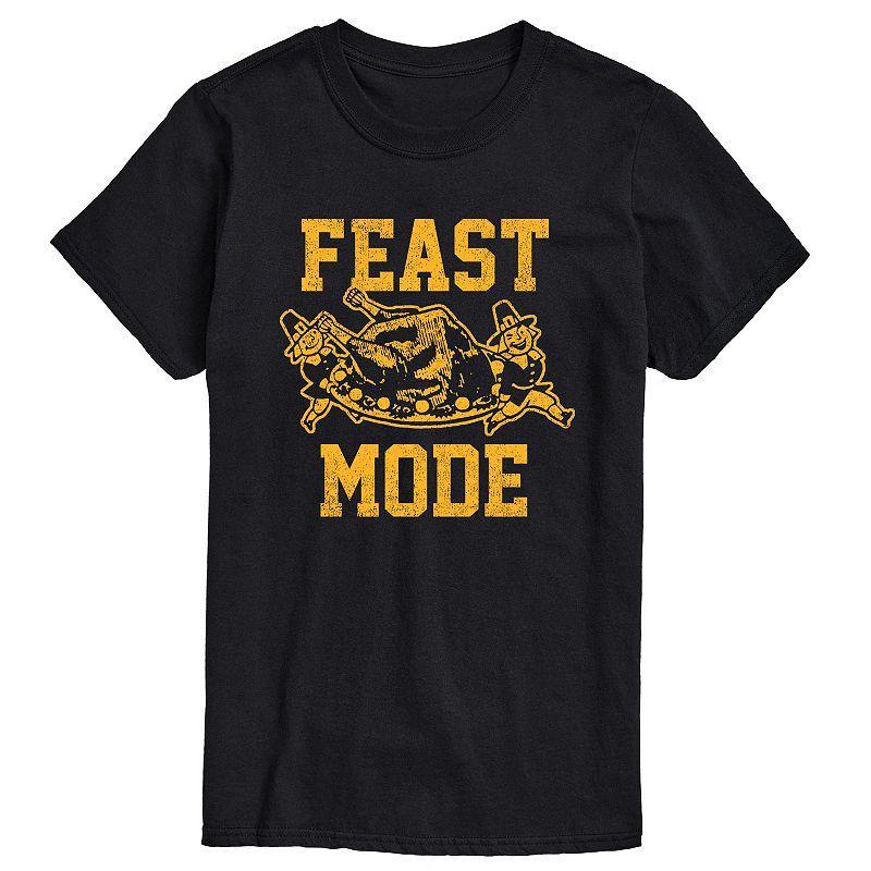 Big & Tall Feast Mode Tee, Men's, Size: Large Tall, Black Product Image