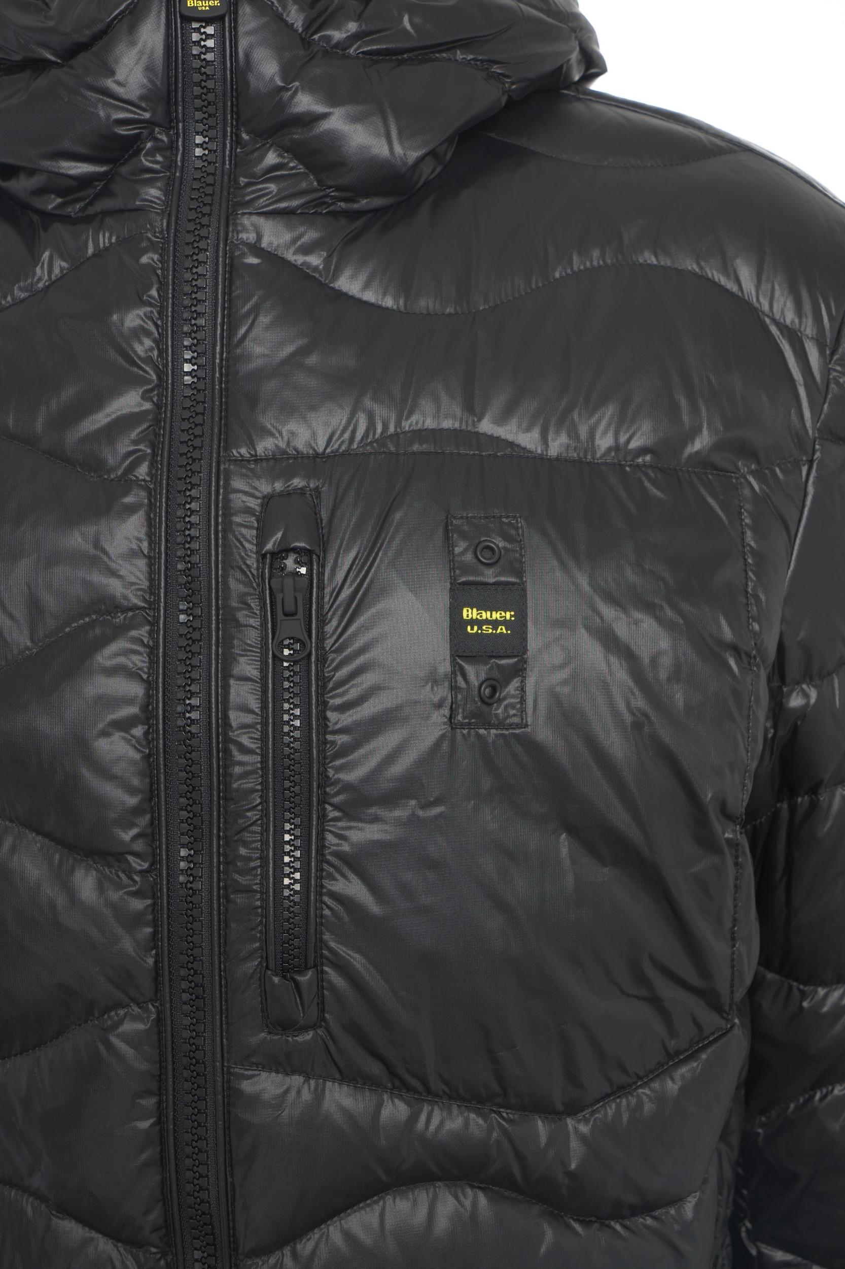 Hooded quilted jacket Product Image