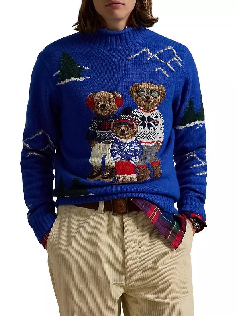 Polo Bear Family Wool Sweater Product Image