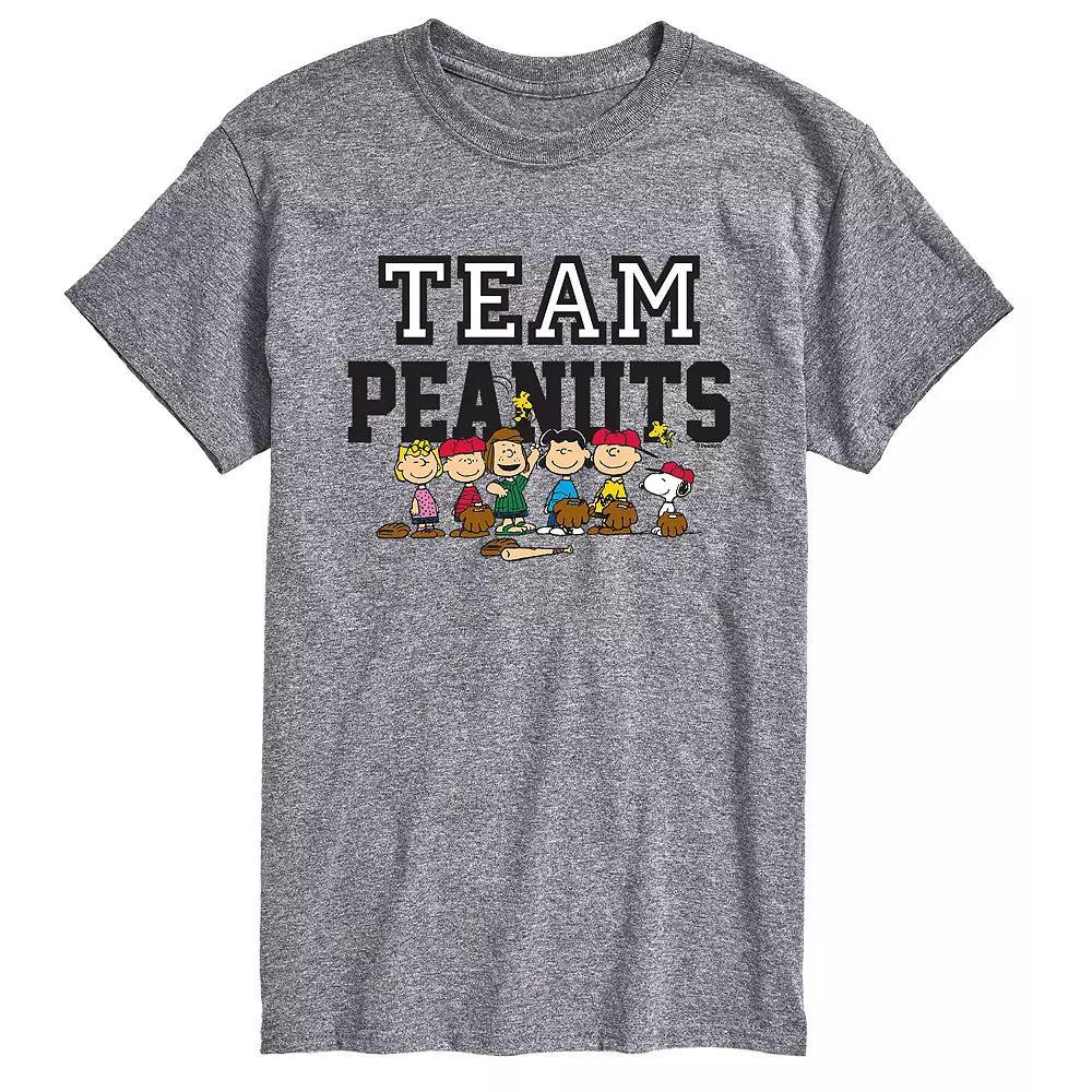 Big & Tall Peanuts Team Peanuts Tee, Men's,  Product Image