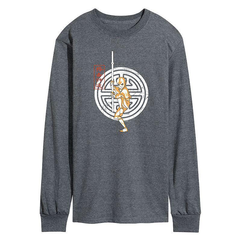 Men's Avatar Aang Crest Long-Sleeve Tee,  Product Image