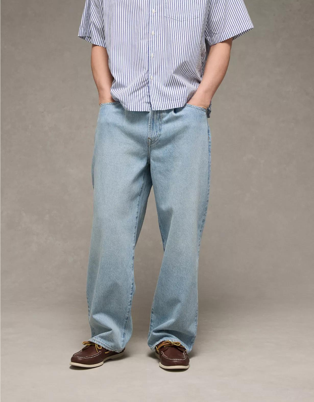 AE Baggy Pleated Jean Product Image