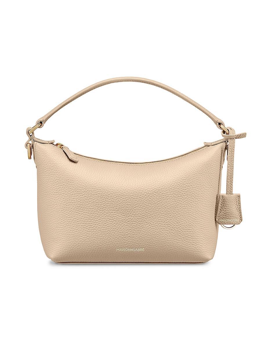 Womens Small Leather Soft Hobo Bag Product Image