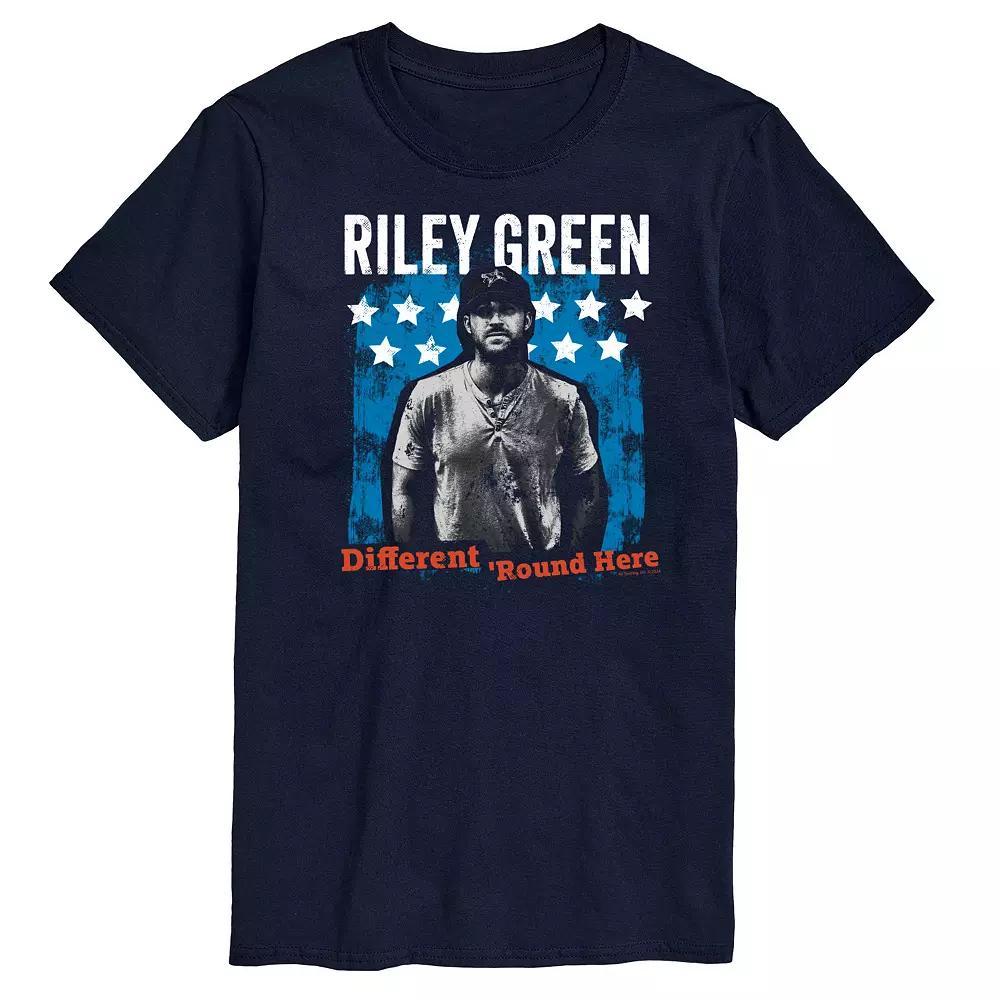 Men's Riley Green Different Round Here Graphic Tee,  Product Image