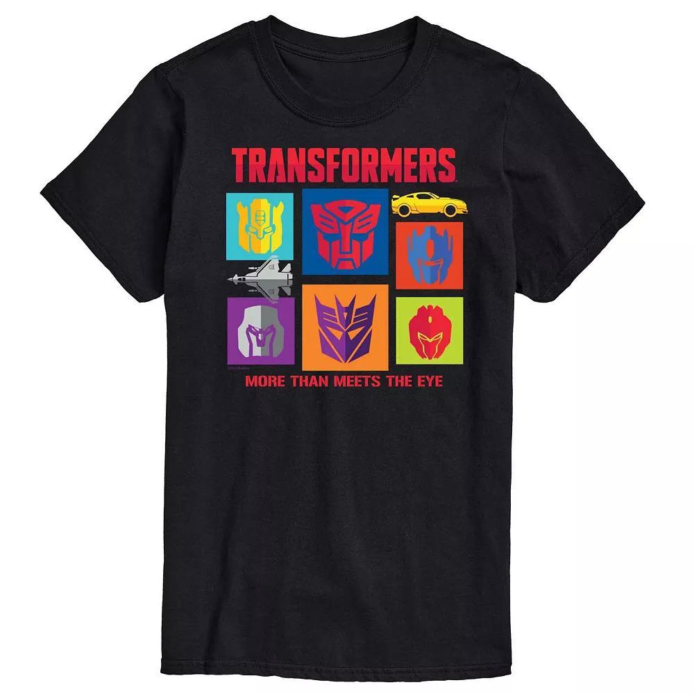 Men's Transformers Character Grid Graphic Tee,  Product Image