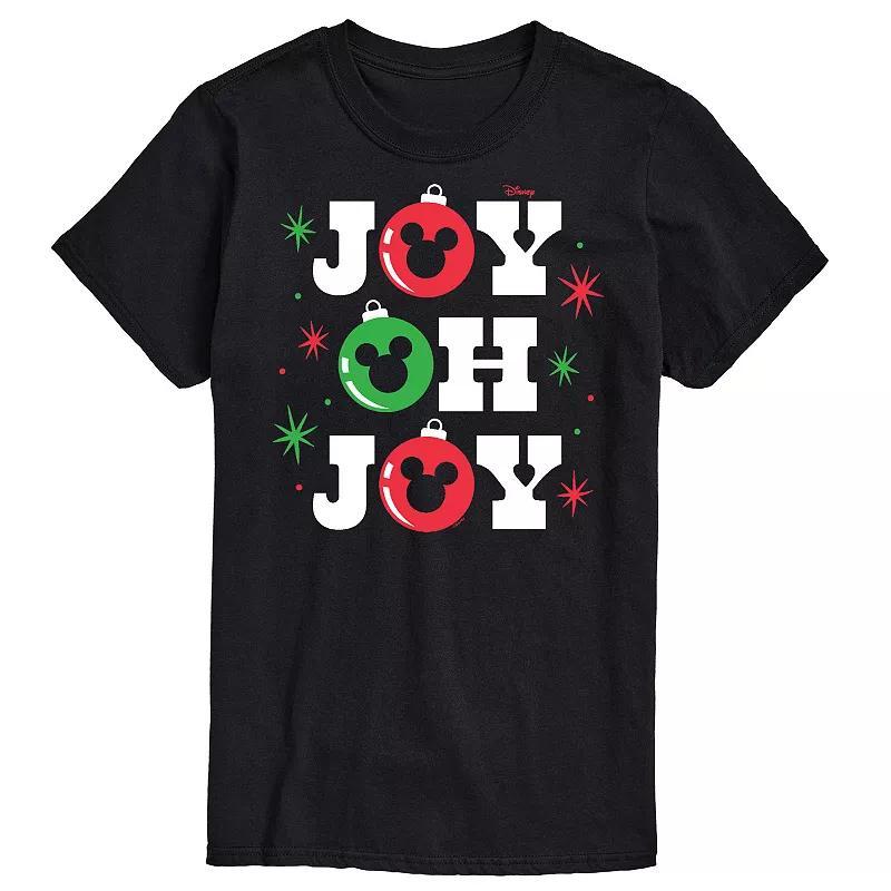 Disney's Big & Tall Joy Oh Joy Graphic Tee, Men's, Size: 3XB, Black Product Image