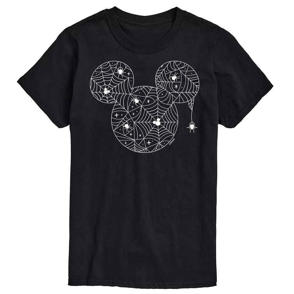 Disney's Mickey Mouse Men's Spider Web Graphic Tee,  Product Image