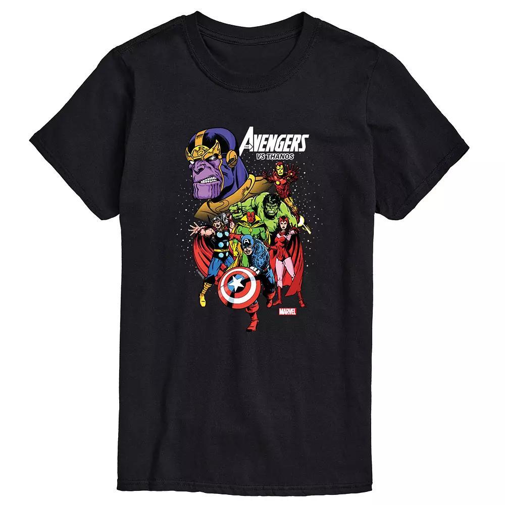 Men's Marvel Avengers vs Thanos Graphic Tee,  Product Image