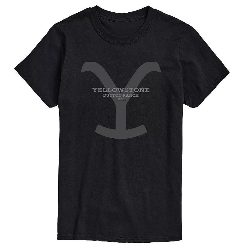 Big & Tall Yellowstone Stone Dutton Tee, Mens Product Image