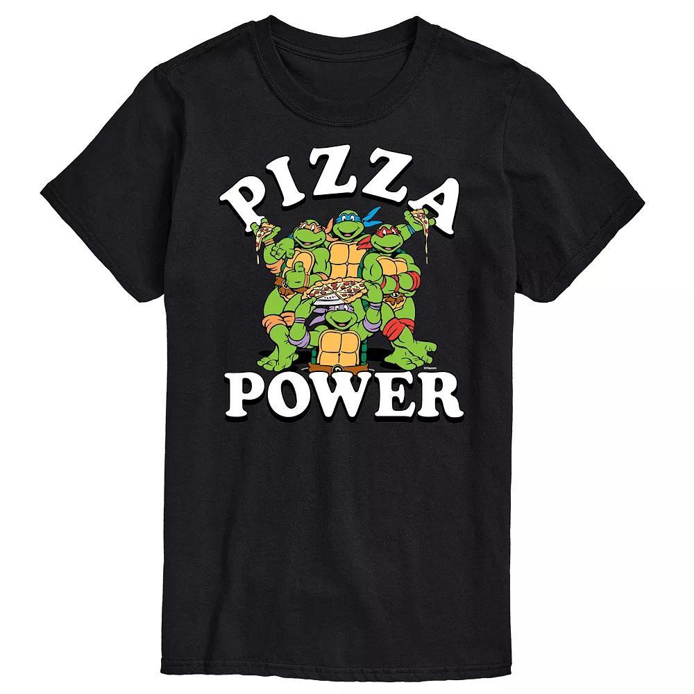 Big & Tall TMNT Pizza Power Graphic Tee, Men's,  Product Image