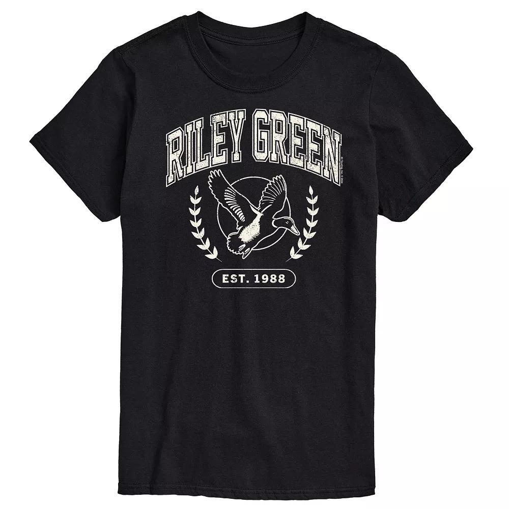 Men's Riley Green Collegiate Graphic Tee,  Product Image