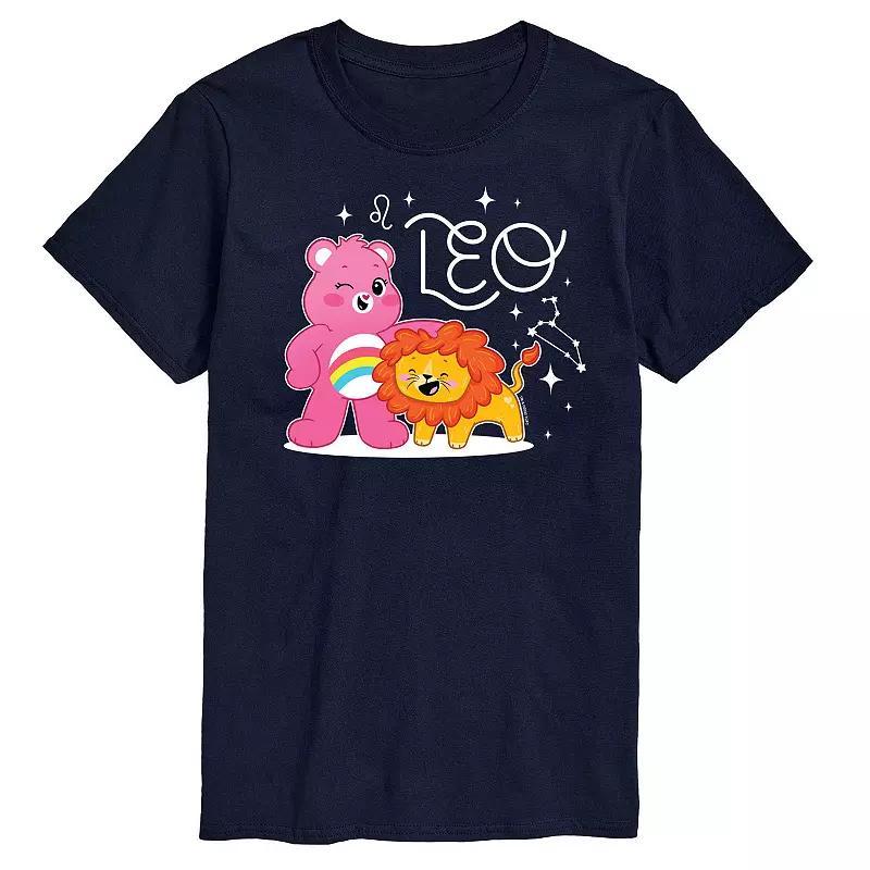 Big & Tall Care Bears Leo Graphic Tee, Men's, Size: XL Tall, Black Product Image