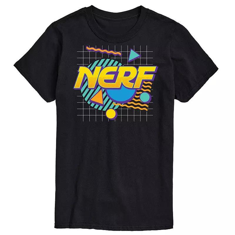 Men's Nerf Logo New Wave Graphic Tee, Size: XL, Black Product Image