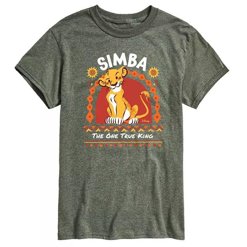 Disney's The Lion King Simba Men's One True King Graphic Tee,  Product Image