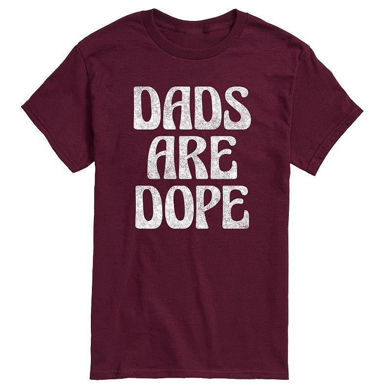 Big & Tall Dads Are Dope Graphic Tee, Men's, Size: 4XB, Black Product Image