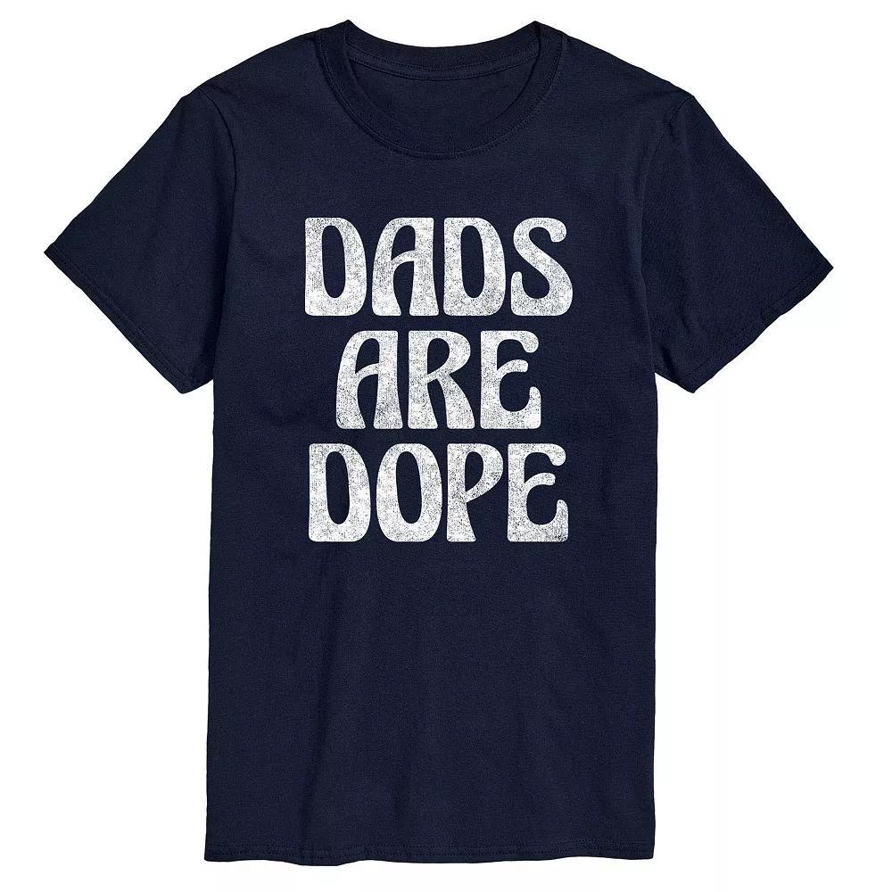 Big & Tall Dads Are Dope Graphic Tee, Men's, Size: 3XB, Black Product Image