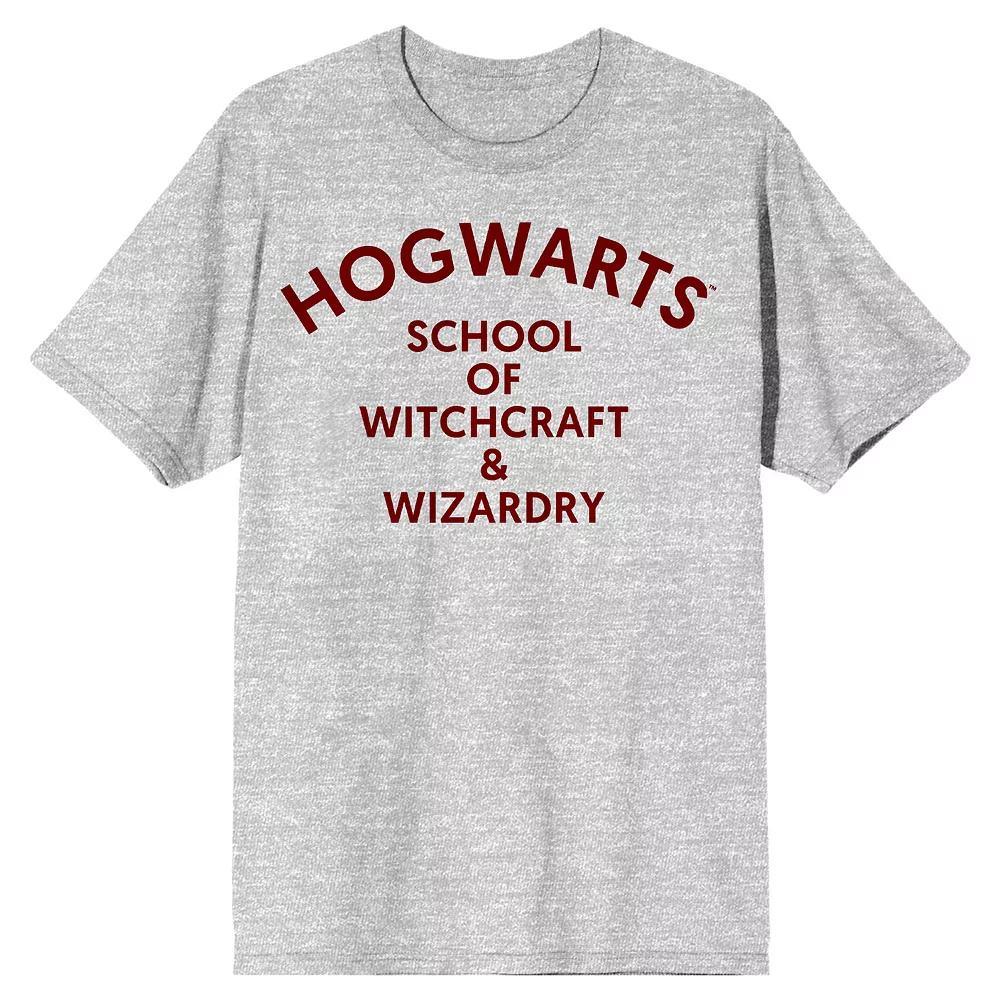 Men's Harry Potter Hogwarts Witchcraft & Wizardry Tee,  Product Image