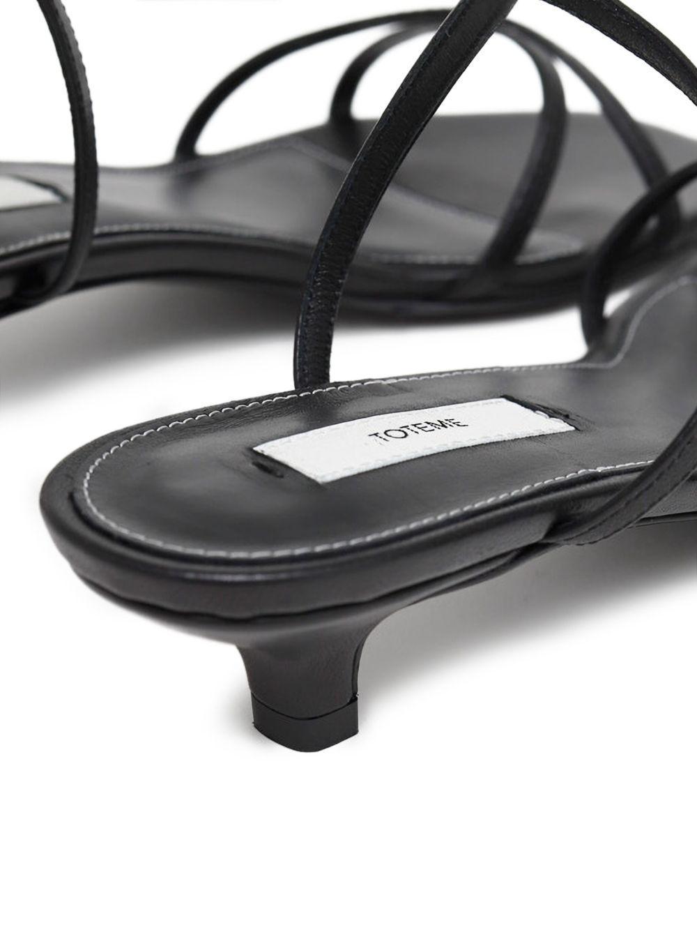 strappy heeled sandals Product Image