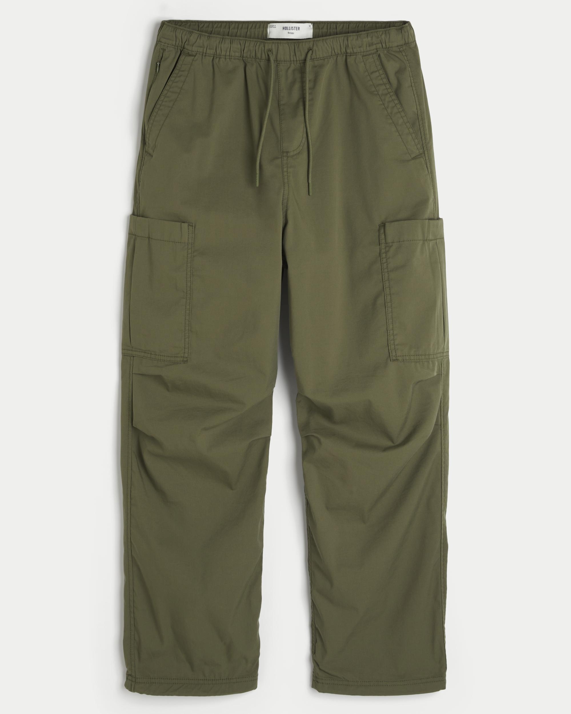 Baggy Pull-On Utility Pants Product Image
