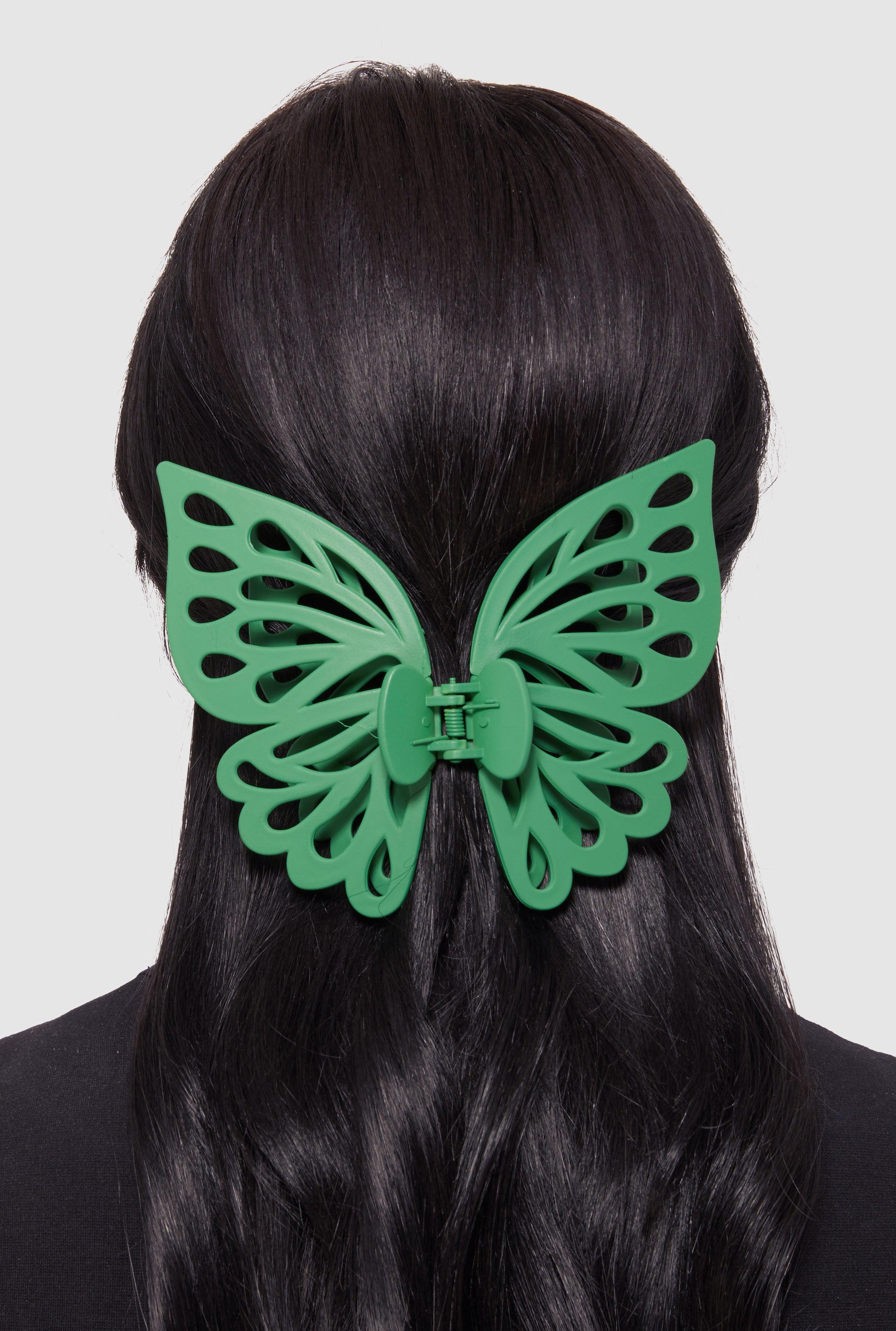 Butterfly Claw Hair Clip Female Product Image