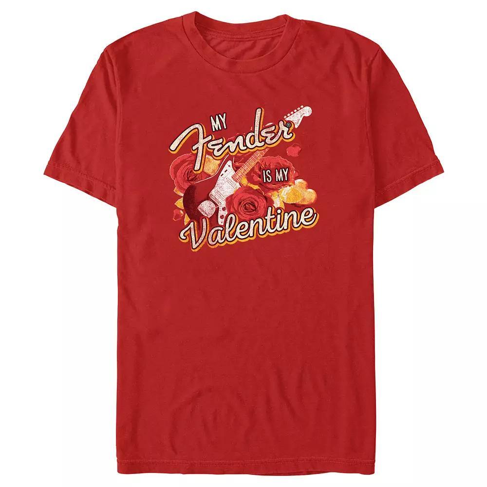 Men's Fender My Fender Is My Valentine Graphic Tee,  Product Image