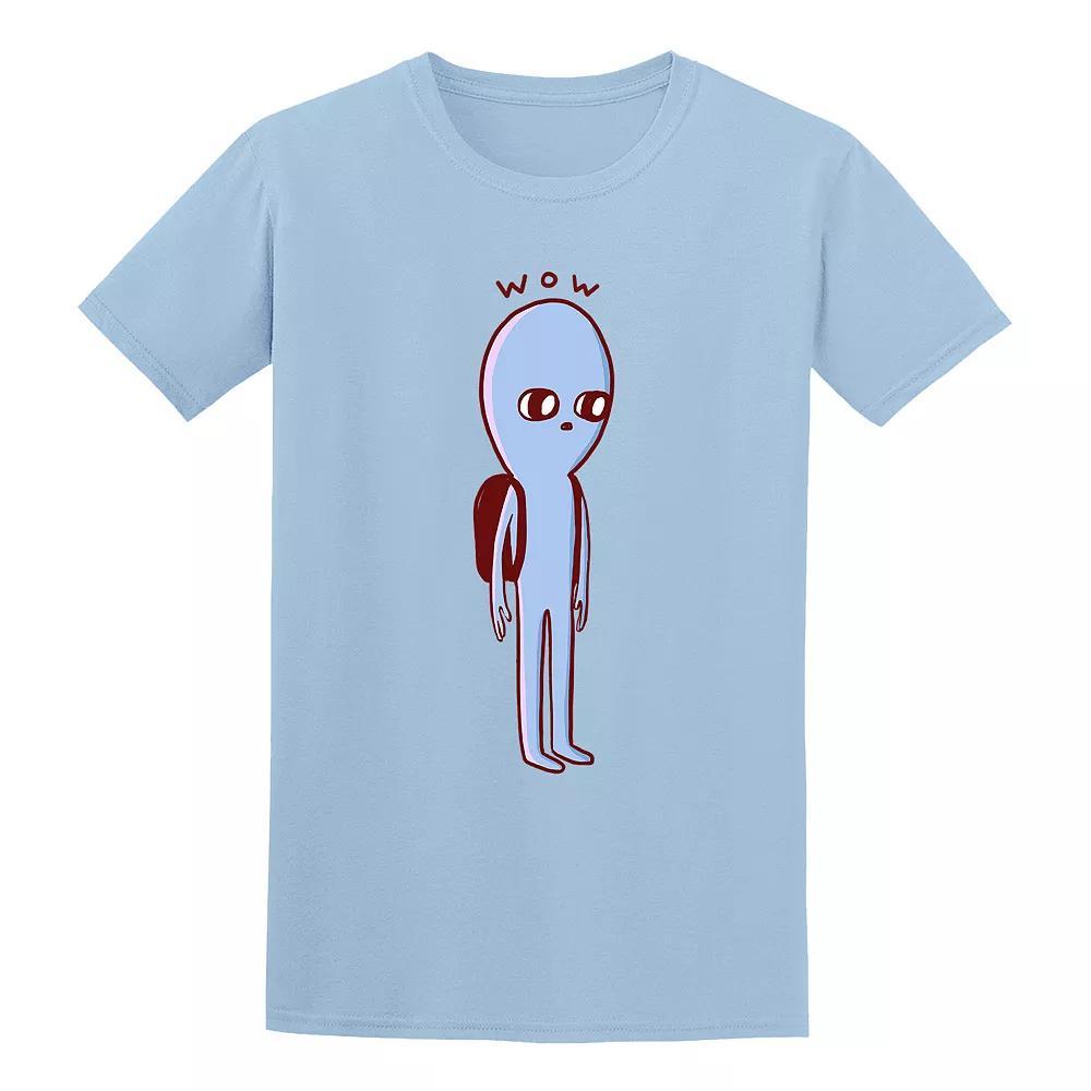 Men's COLAB89 by Threadless Strange Planet Tee, Size: Small, Light Blue Product Image
