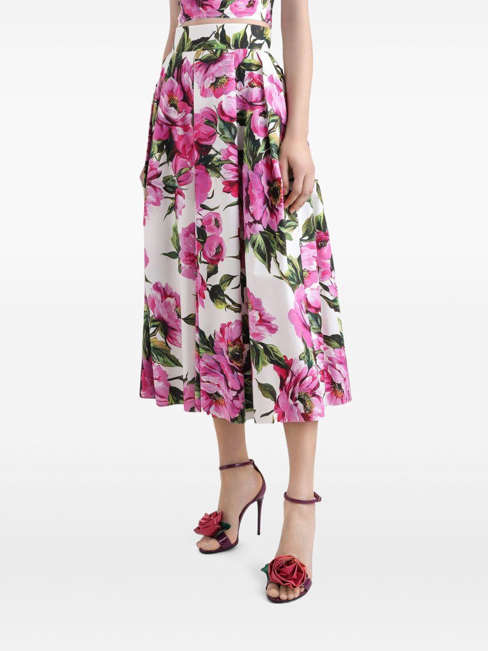 printed midi skirt Product Image