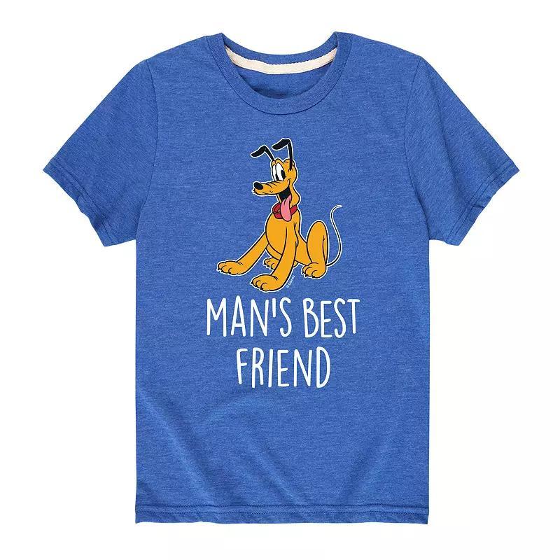 Disney's Mickey Mouse & Friends Pluto Boys 8-20 Man's Best Friend Graphic Tee, Boy's,  Product Image