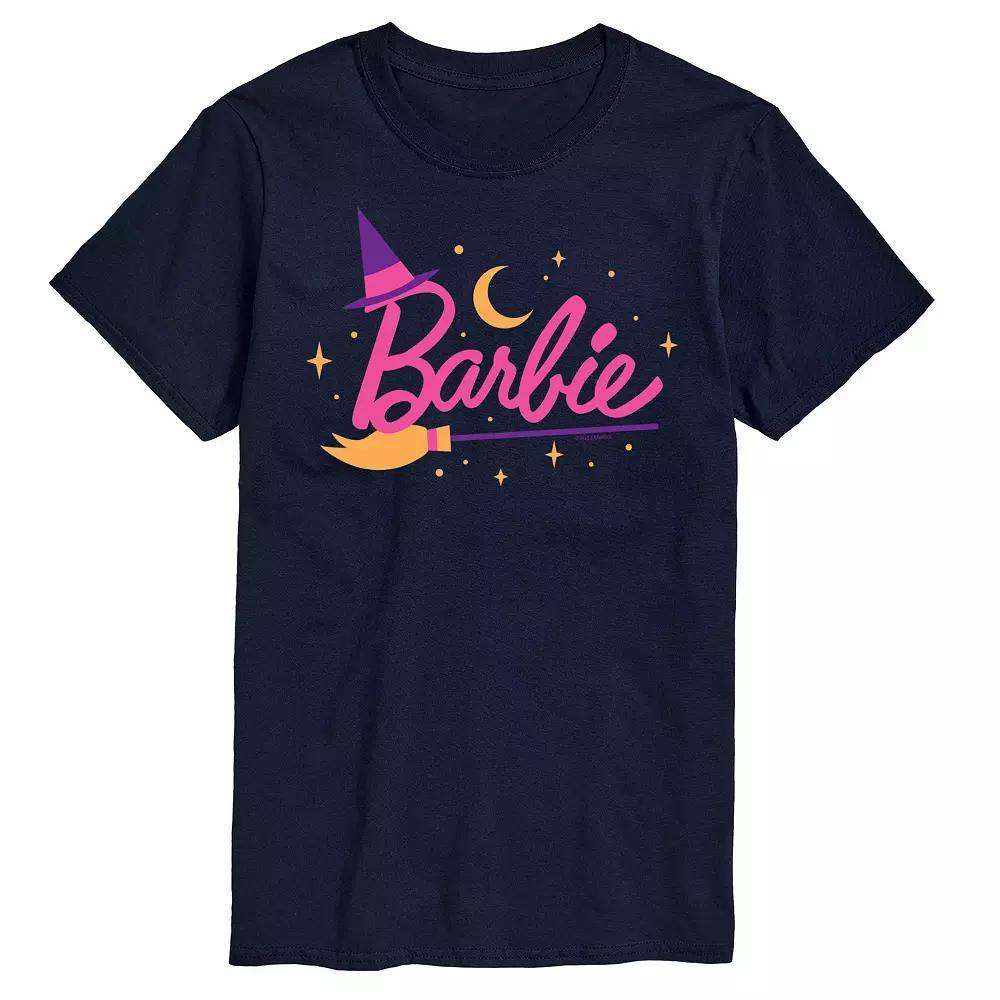 Big & Tall Barbie® Witch Logo Graphic Tee, Men's, Size: 4XL Tall, Blue Product Image