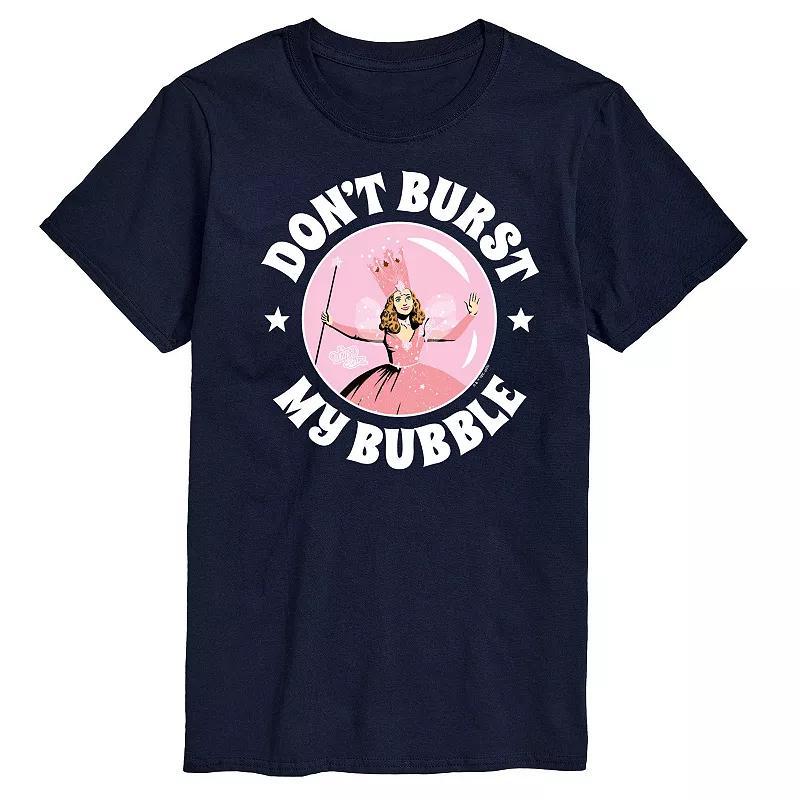 Men's Wizard Of Oz Don't Burst My Bubble Graphic Tee, Size: XS, Blue Product Image