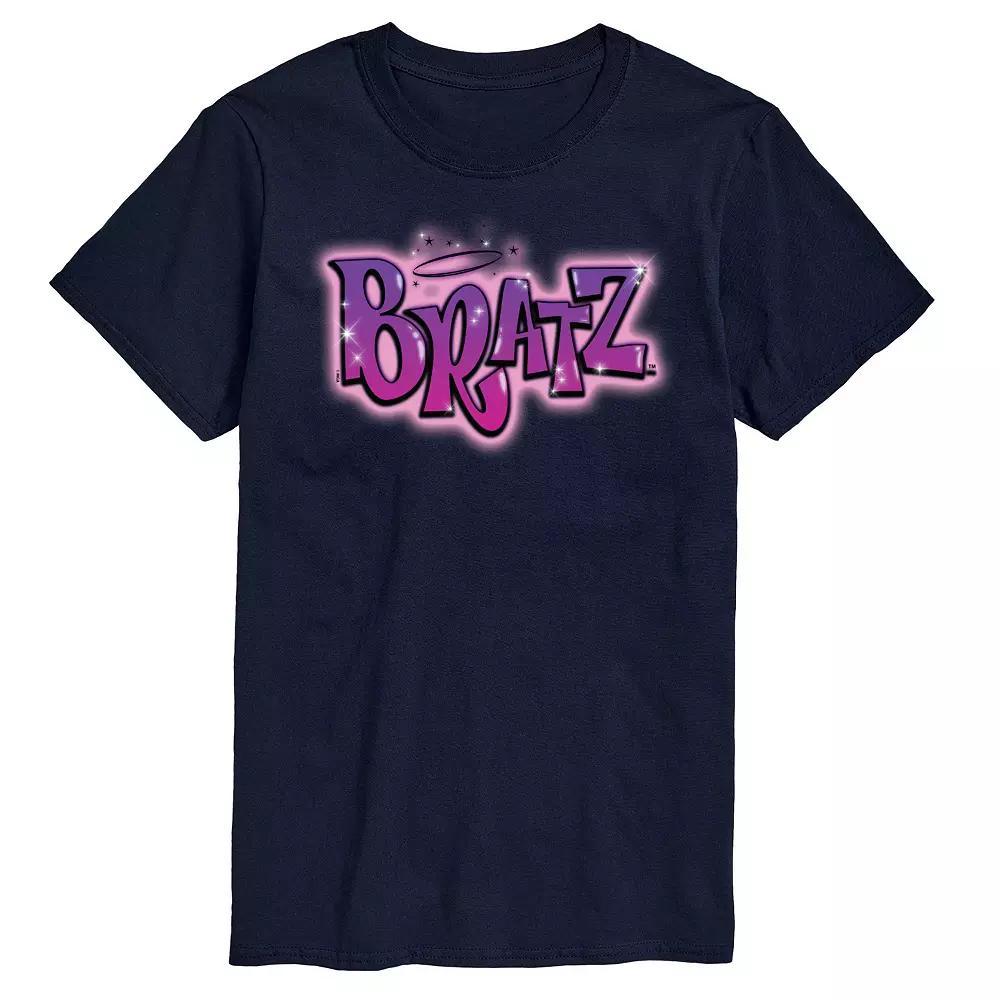 Men's Bratz Y2K Butterfly Logo Graphic Tee, Size: Medium, Blue Product Image