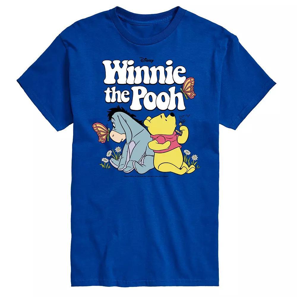 Disney's Winnie the Pooh Big & Tall Retro Characters Graphic Tee, Men's,  Product Image