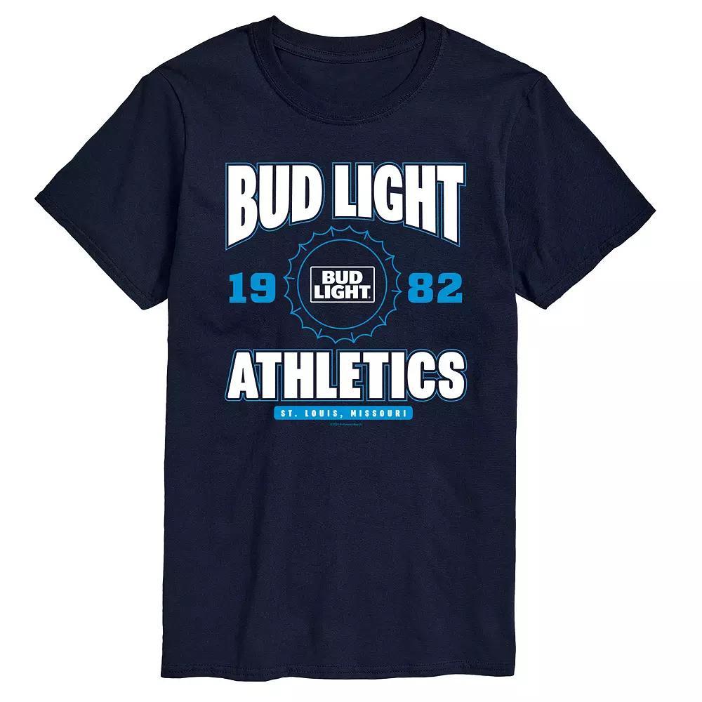 Big & Tall Bud Light Collegiate 1982 Graphic Tee, Men's,  Product Image