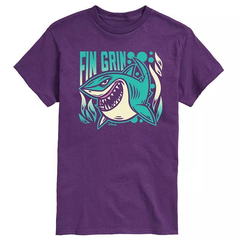 Disney / Pixar's Finding Nemo Men's Fin Grin Graphic Tee, Size: XXL, Red Product Image