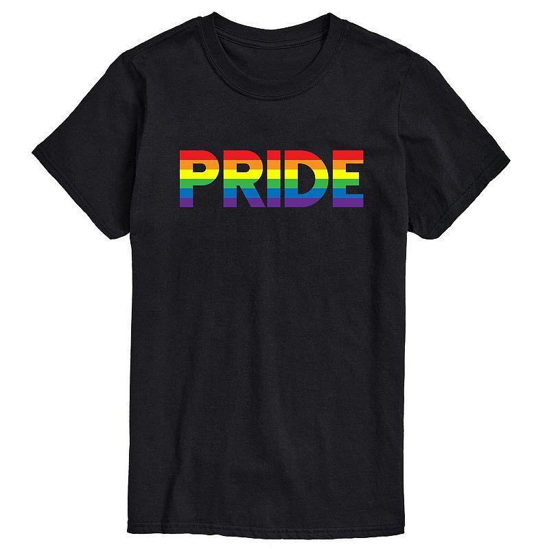 Big & Tall Pride Tee, Men's, Size: 4XB, Black Product Image